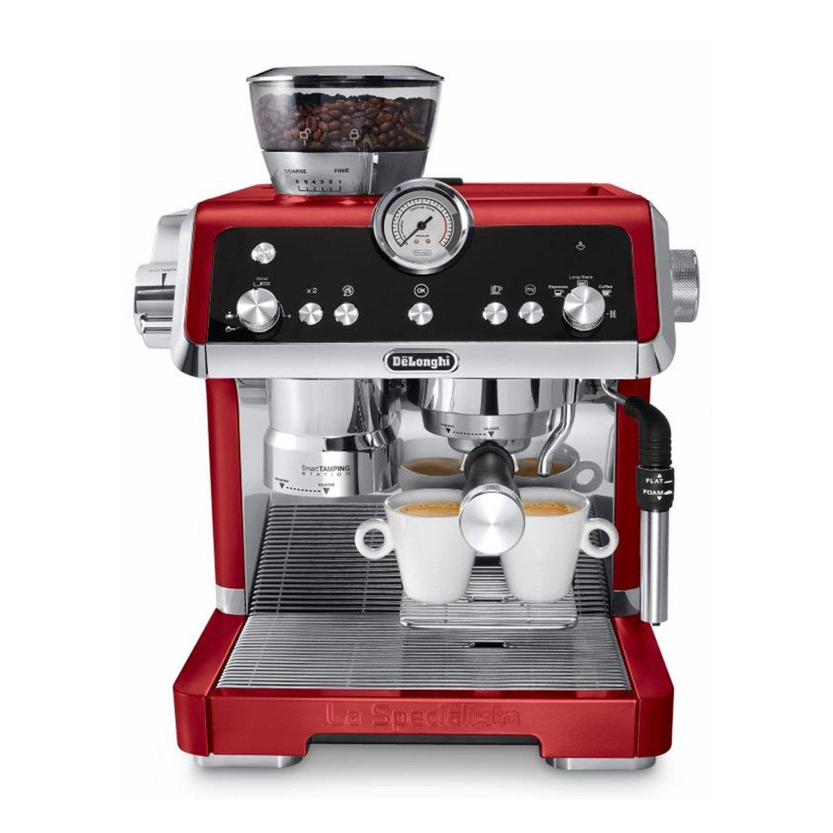 Delonghi Manual Espresso Coffee Machine 2.0L 19Bar 1450W Red