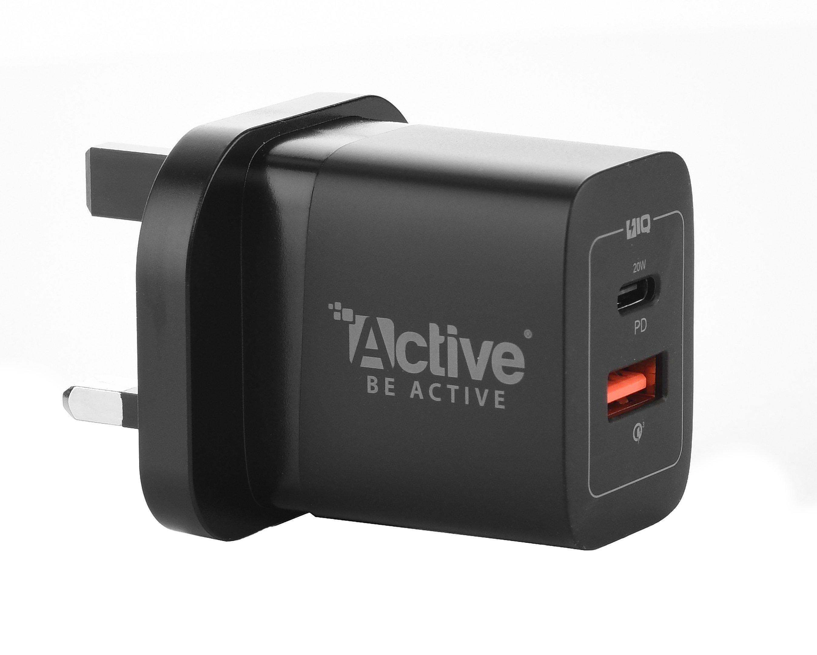 Lot de 10 Chargeurs Rapides Power Delivery 20W noir TechExpert 9V/2.22A