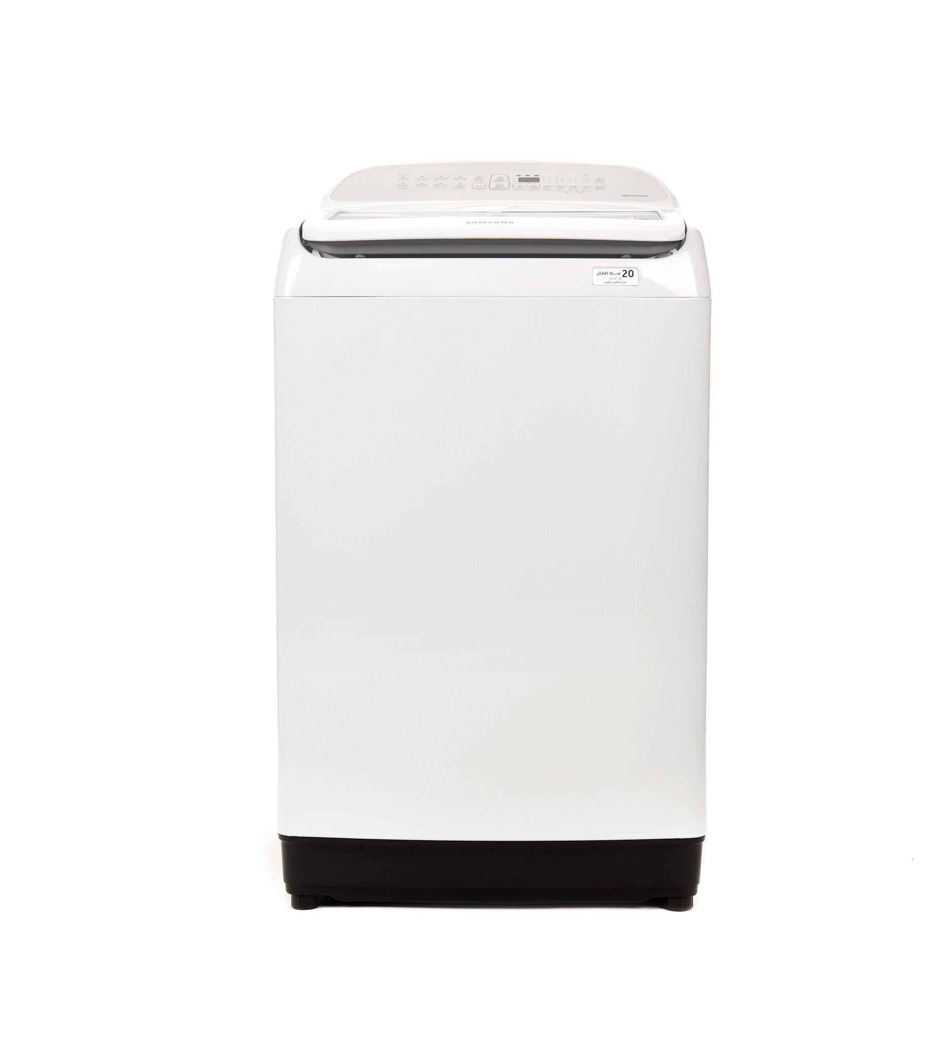 Samsung Top Load Washer 10kg, 700rpm, Digital Inverter Technology, White price in Saudi Arabia