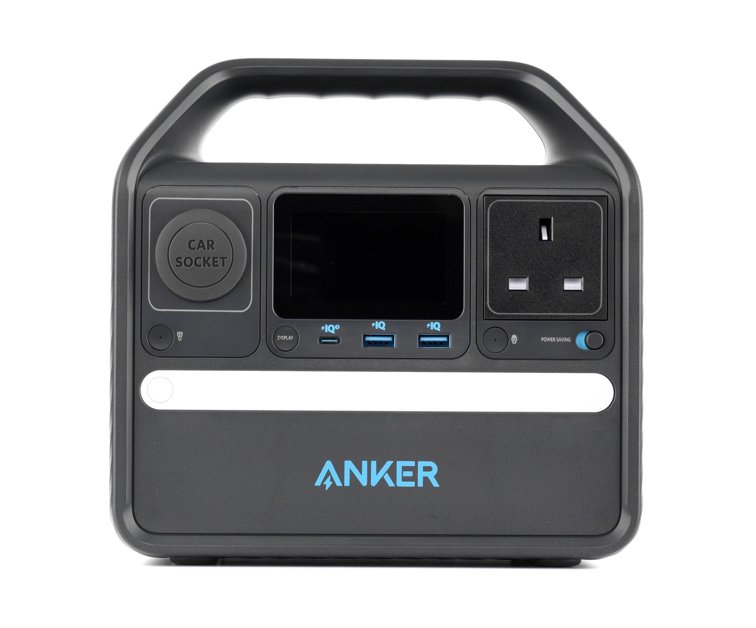 Anker 521 Portable Power Station 256Wh, 5-Ports Outdoor PowerHouse