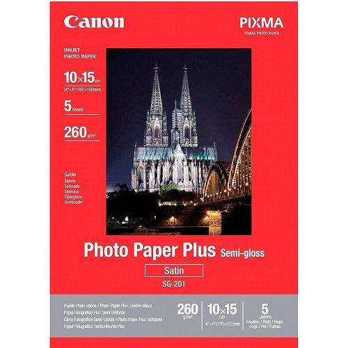 Canon Inkjet Photo Paper Plus, 10x15cm, 50 Sheets, White eXtra Oman