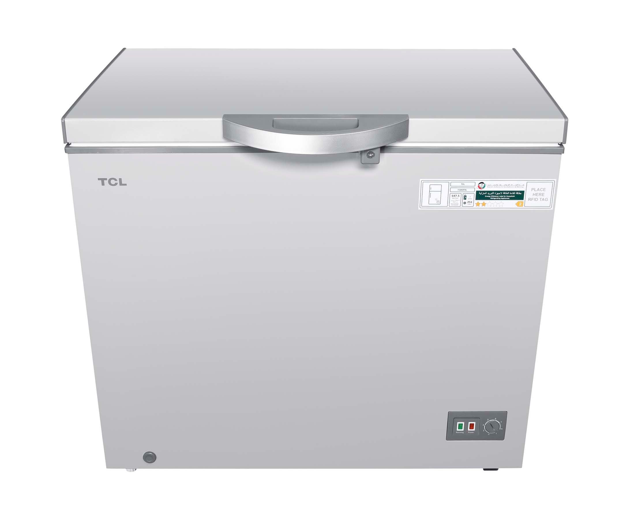 TCL 326.0L Chest Freezer No Frost Silver. eXtra Oman