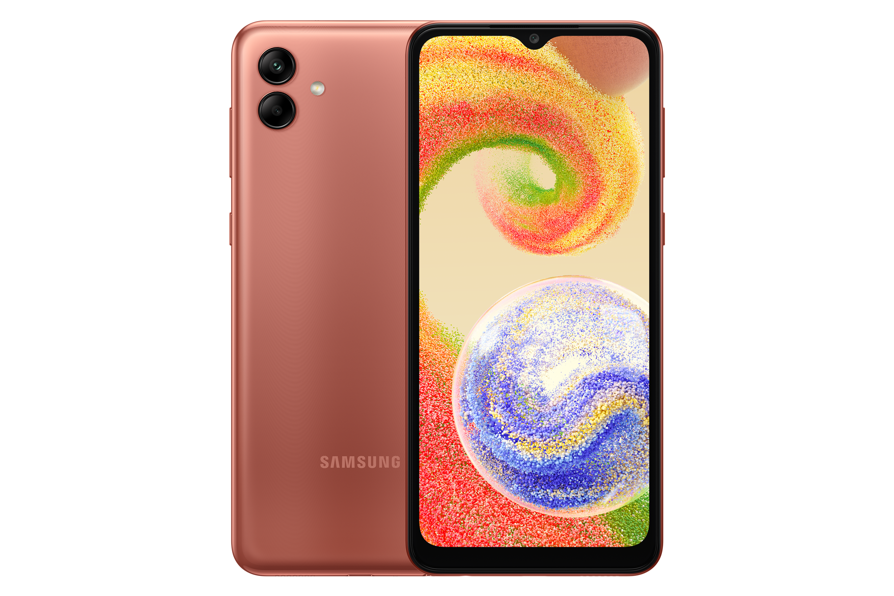 Buy Samsung Galaxy A04, 4G, 32GB, Copper in Saudi Arabia