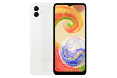 Samsung Galaxy A04, 4G, 64GB, White - eXtra Oman