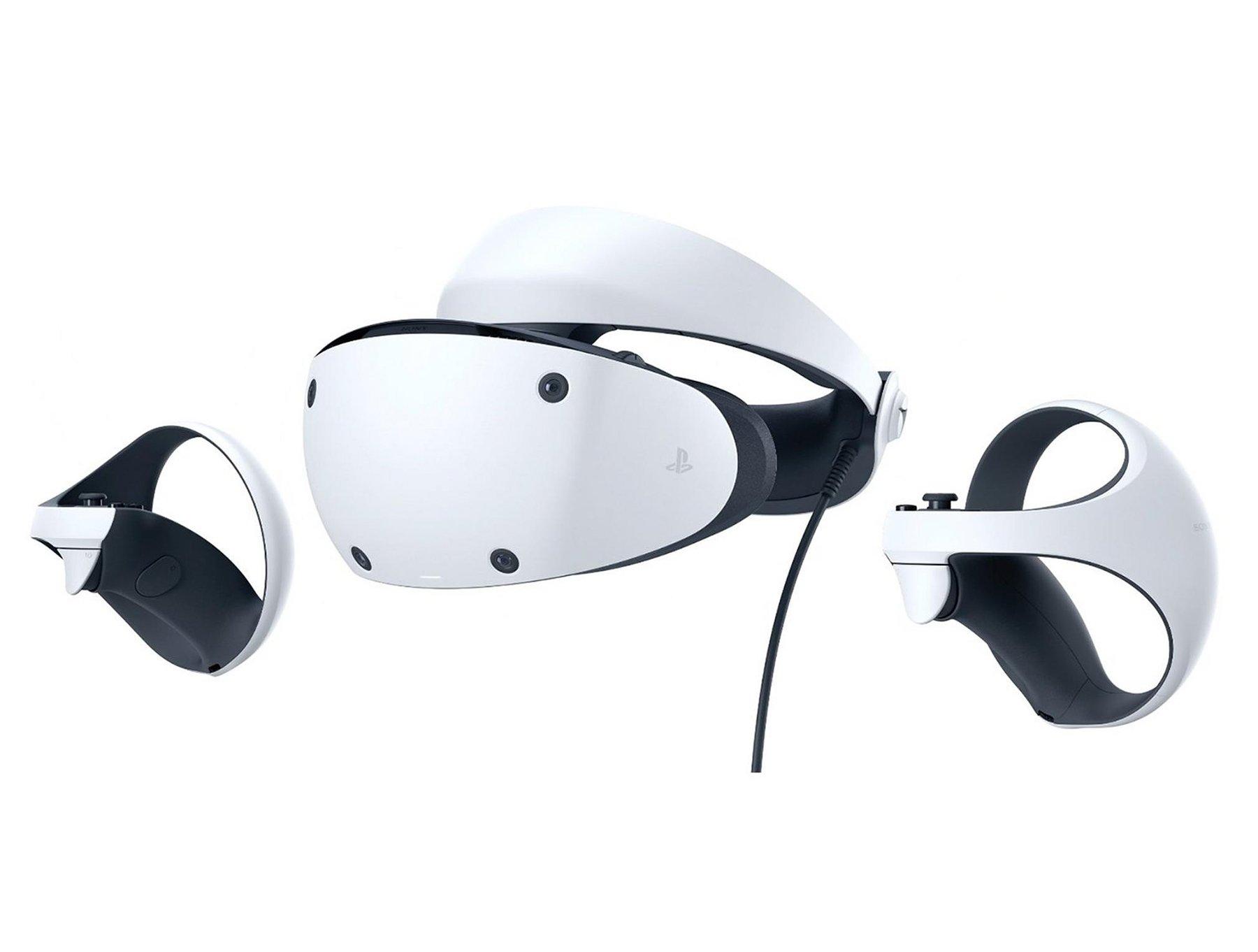 Sony SONY Playstation VR2 CFI-ZVR1-HCOM, Color: White, Made In: China, No Of Controllers: 2, Number Of Games: 1, Product Type: VR Headset, Series Name: PLAYSTATION VR2, 15.8 cm, 21.1 cm, 560 g, 27.81 cm, Sony