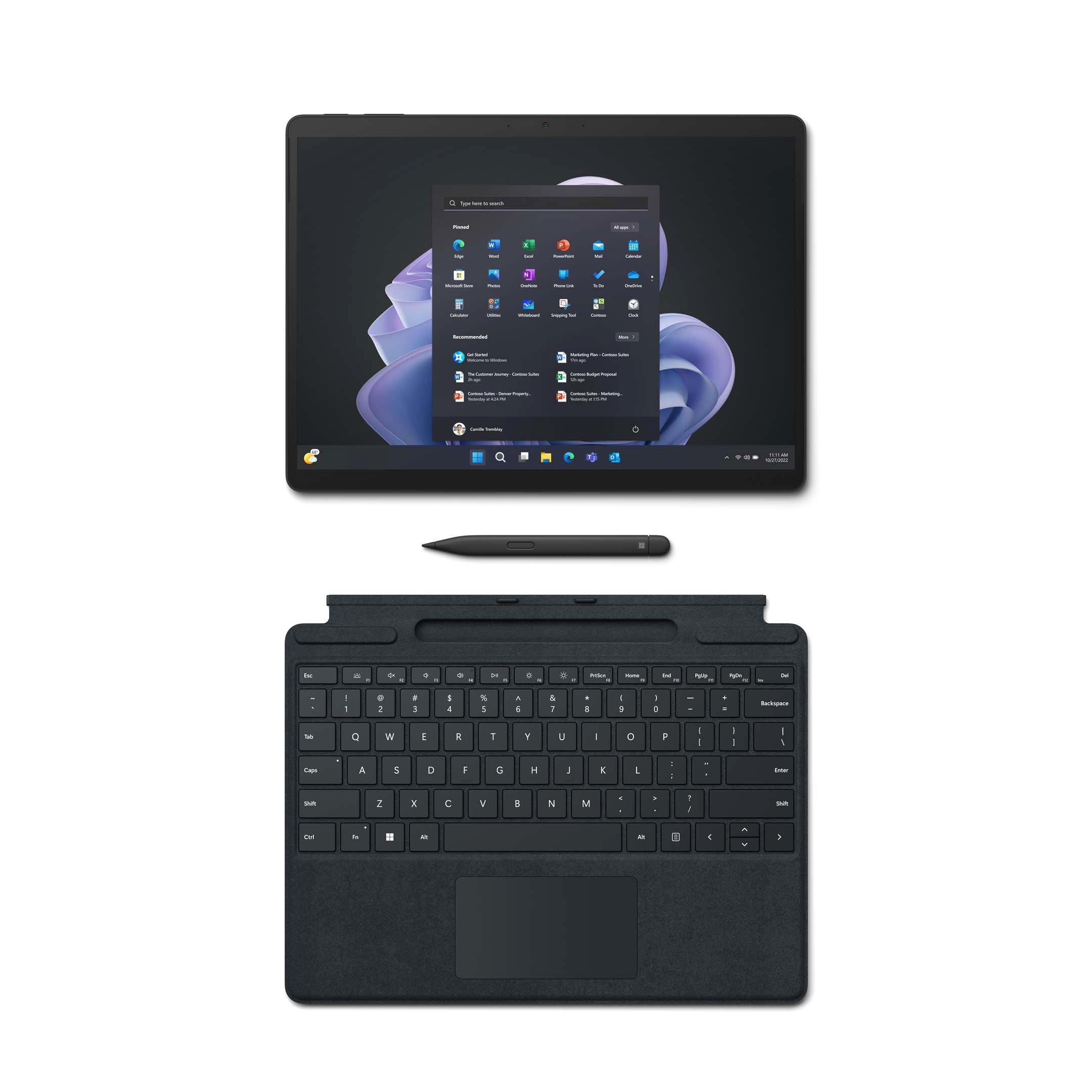 MICROSOFT Surface Pro 9 Convertible Core i7 16GB 256GB SSD 13