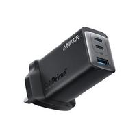 Anker 735 GaNPrime Charger, 65 Watts, 3 Ports, Black