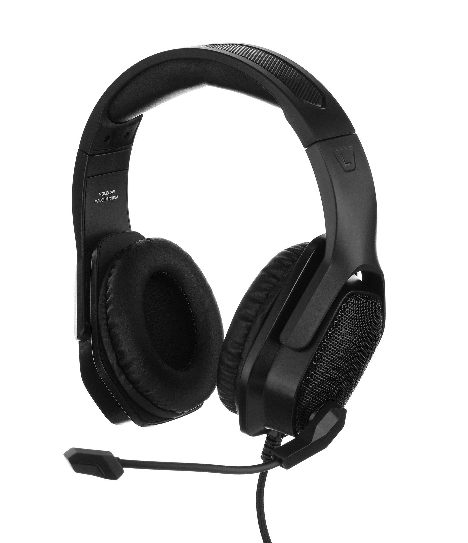 Game Master, Wired headset, 3.5mm, Black - eXtra