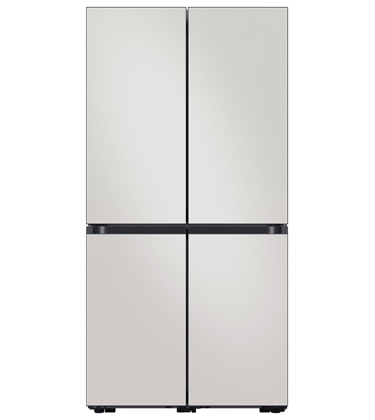 Buy Samsung BESPOKE 4 Door Refrigerator 18.5Cu.ft, Freezer 10.5Cu.ft, Customizable Module/Combination in Saudi Arabia