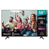 Hisense 58 Inch 4K UHD Smart TV Black.