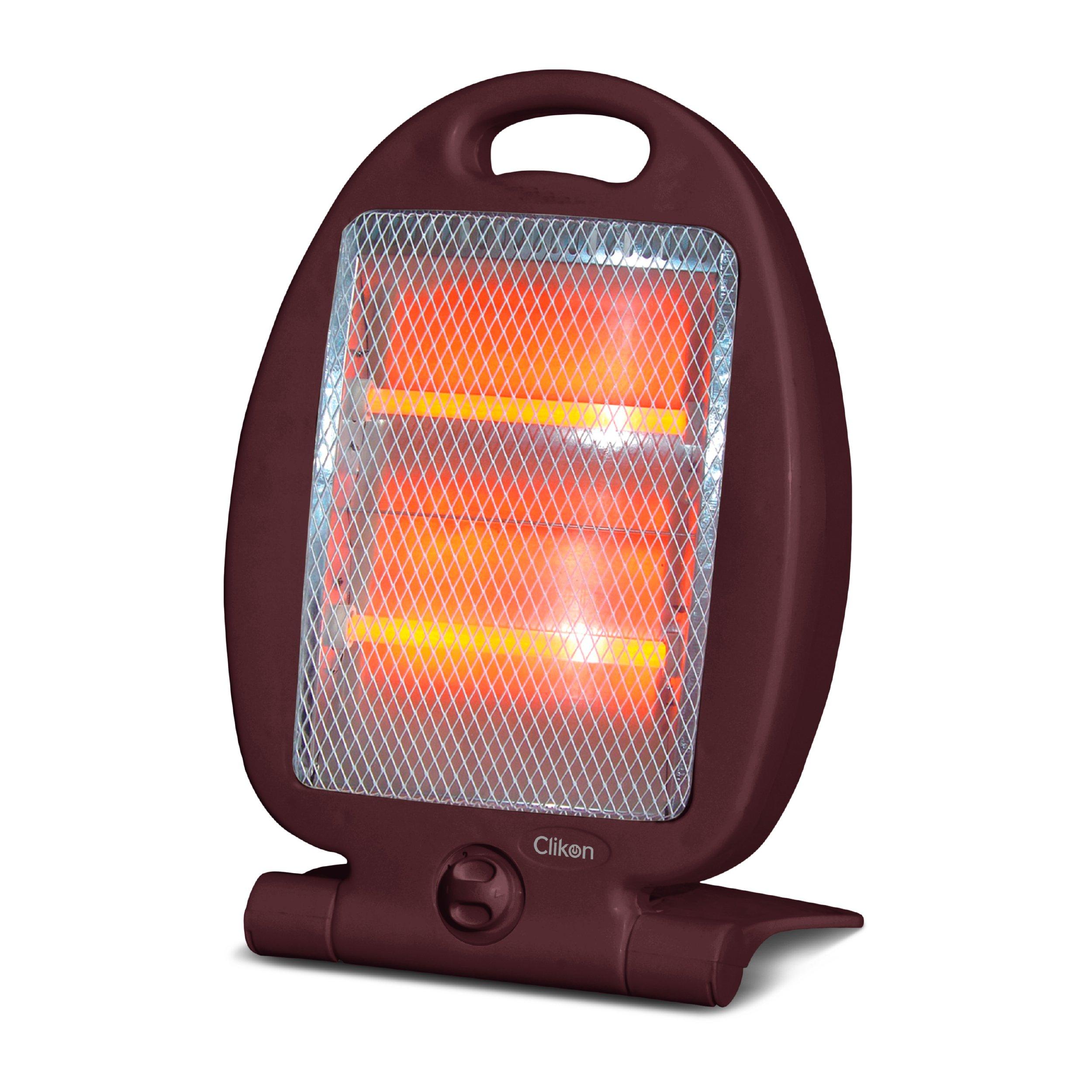 Clikon 800W Halogen Room Heater , Red - eXtra Bahrain