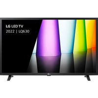 LG 32 Inch HD Smart TV WebOS ThinQ AI, Black