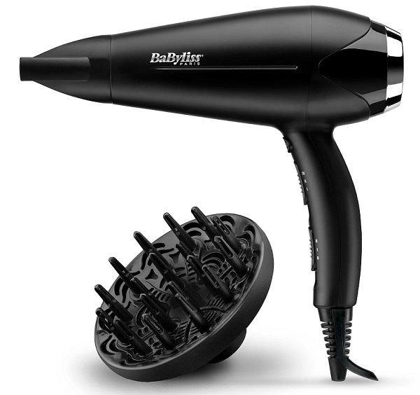 Babyliss Hair Dryers Turbo Smooth 2200 W 3 Heats 2 Speeds, Black ...