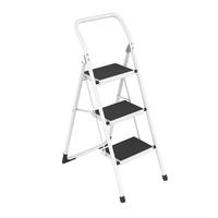 Homez, 3 Step Foldable Steel ladder, 150Kg Capacity