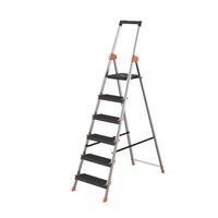Homez  6 Step Foldable Aluminium Ladder, 150Kg Capacity