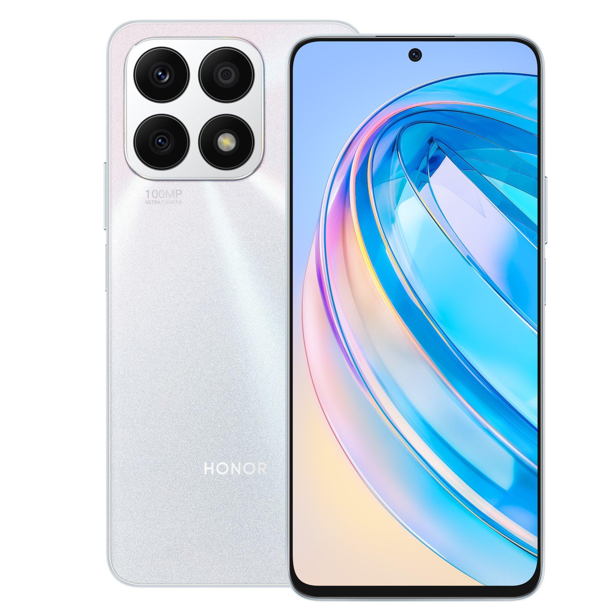 Buy Honor X8a, 4G LTE, 128GB, Titanium Silver in Saudi Arabia