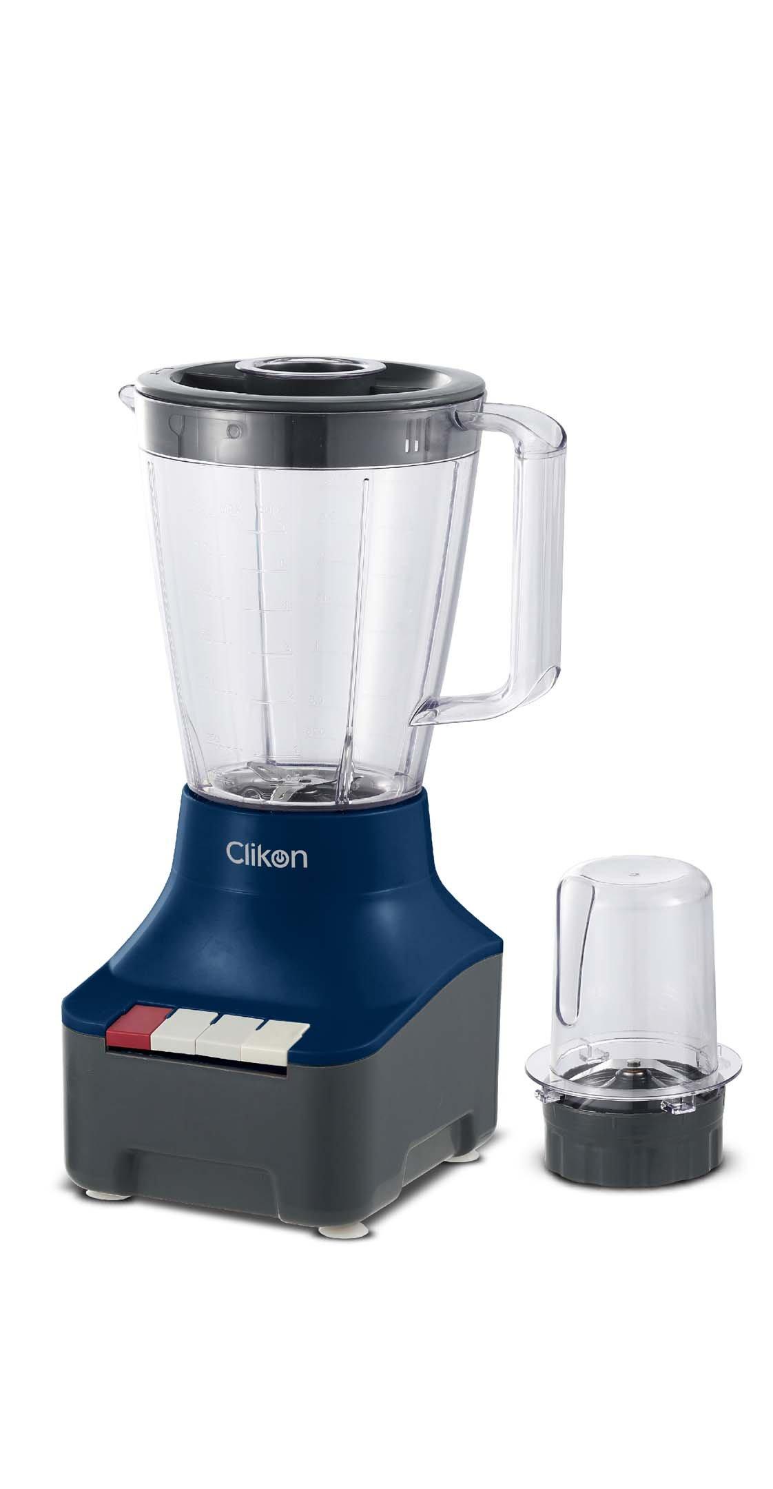 Clikon, Blender, 1.5L Jar , 2 in 1, 350W, Blue eXtra Bahrain