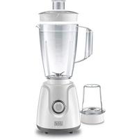 Black+Decker 400W Blender With Grinder Mill White,Stainless steel
