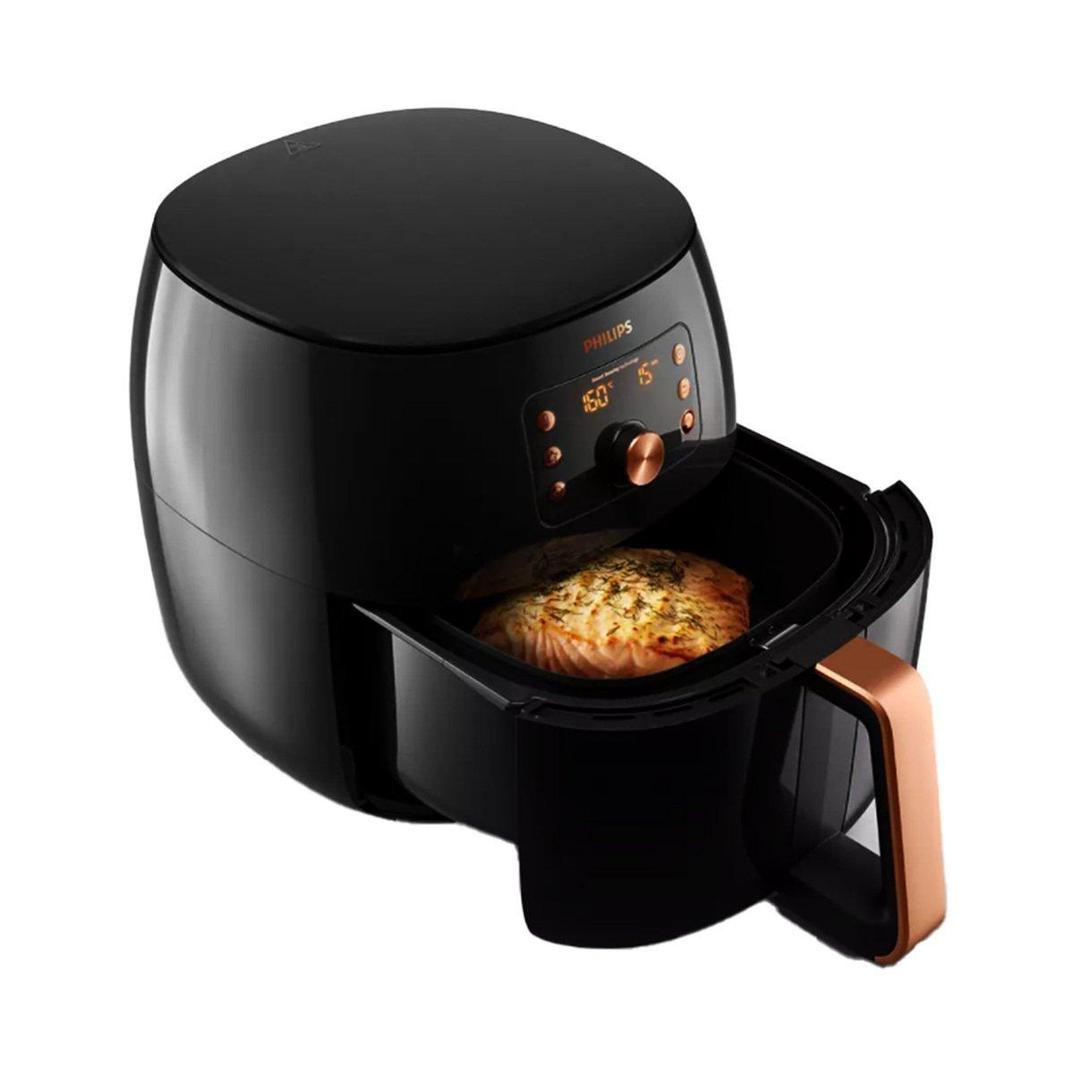 Philips, Air Fryer, 7.3L, 2225W , Black eXtra Bahrain