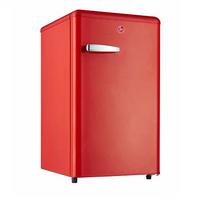 Hoover 123Ltr Retro Single Door Refrigerator, Red