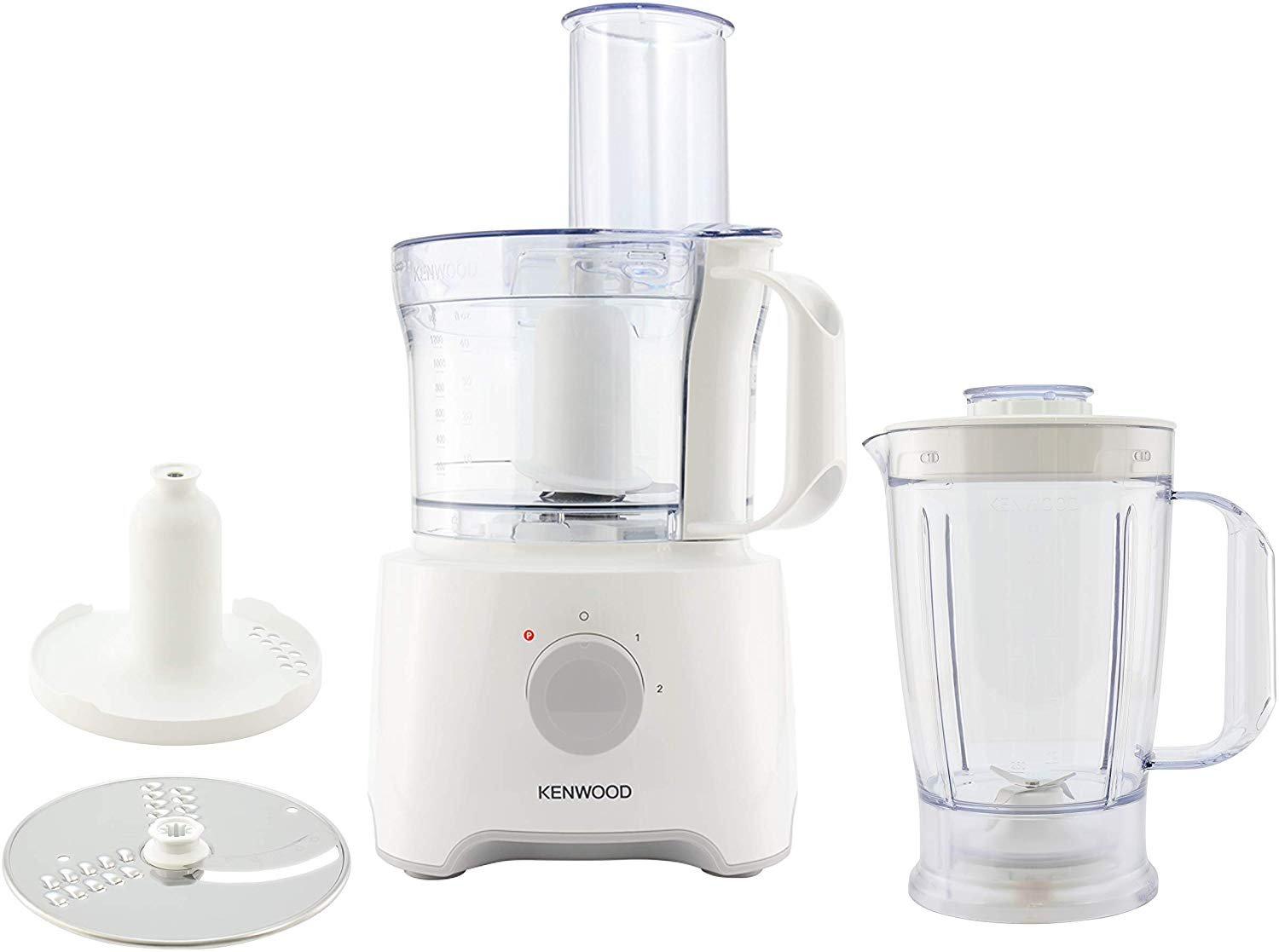 Kenwood 800W Multipro Compact,1.2L Blender Food Processor, White