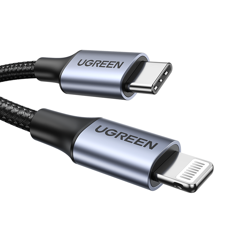 يوغرين يوجرين كابل شحن USB-C بطول 1 متر، أسود، متوافق مع جميع أجهزة iOS 60759 | طول الكابل: 1 م | نوع الكابل: كابل شحن | اللون: أسود | التوافق: جميع أجهزة ios | بلد الصنع: الصين | بلد الصنع: الصين | لا