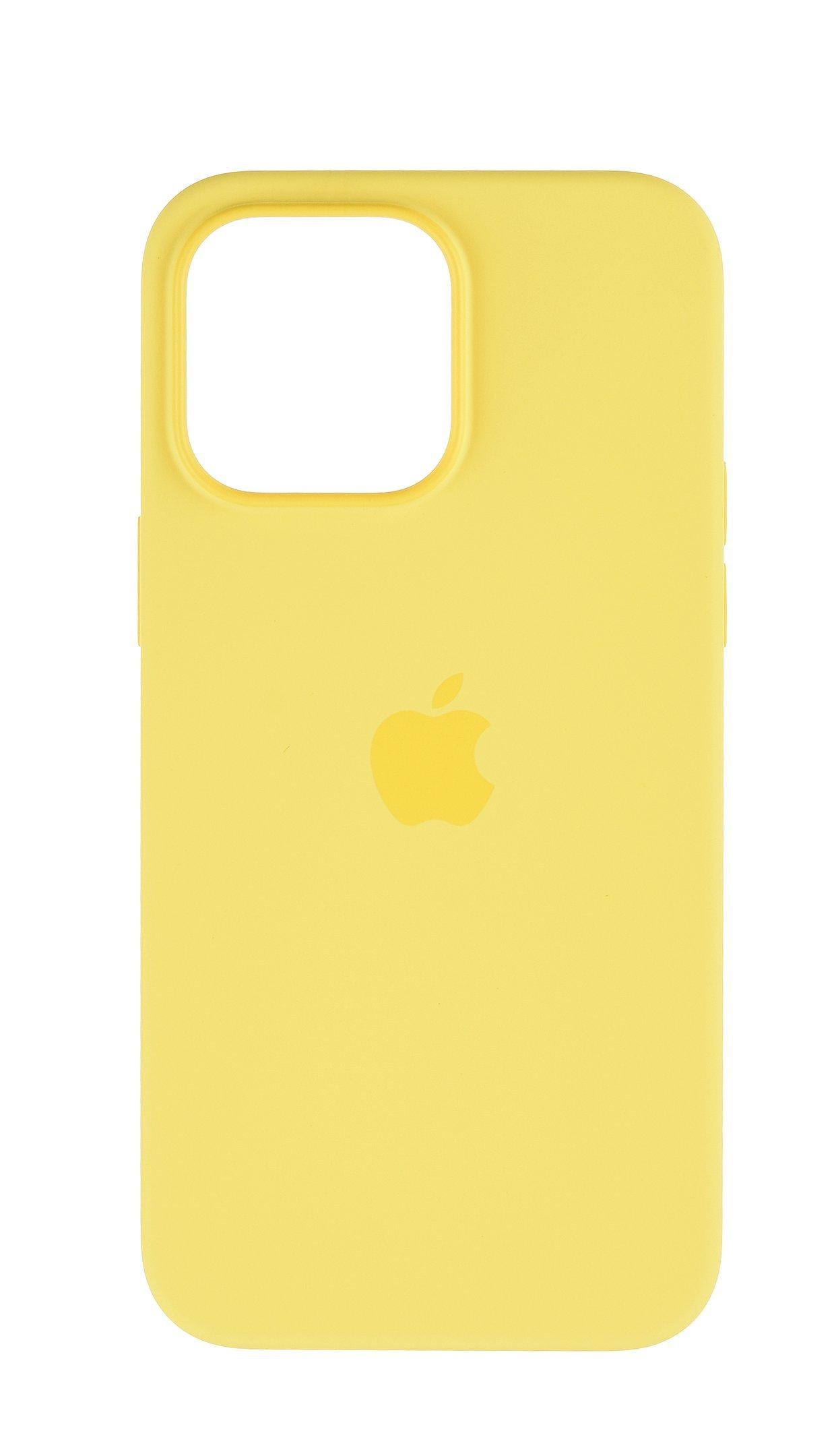 IPhone 14 Pro Silicone Case With MagSafe, Canary Yellow - EXtra