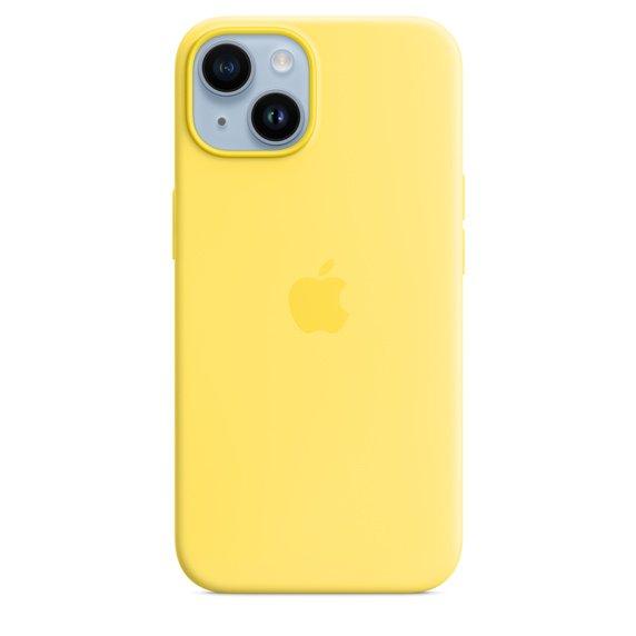 Apple Hub on X: New Silicone Case colors for the iPhone 14 series: canary  yellow, olive, sky, and iris! Which one is your favorite?   / X