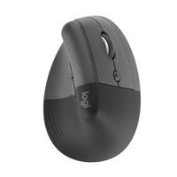 LOGITECH LIFT Wireless Mouse, Vertical Mouse, Graphite