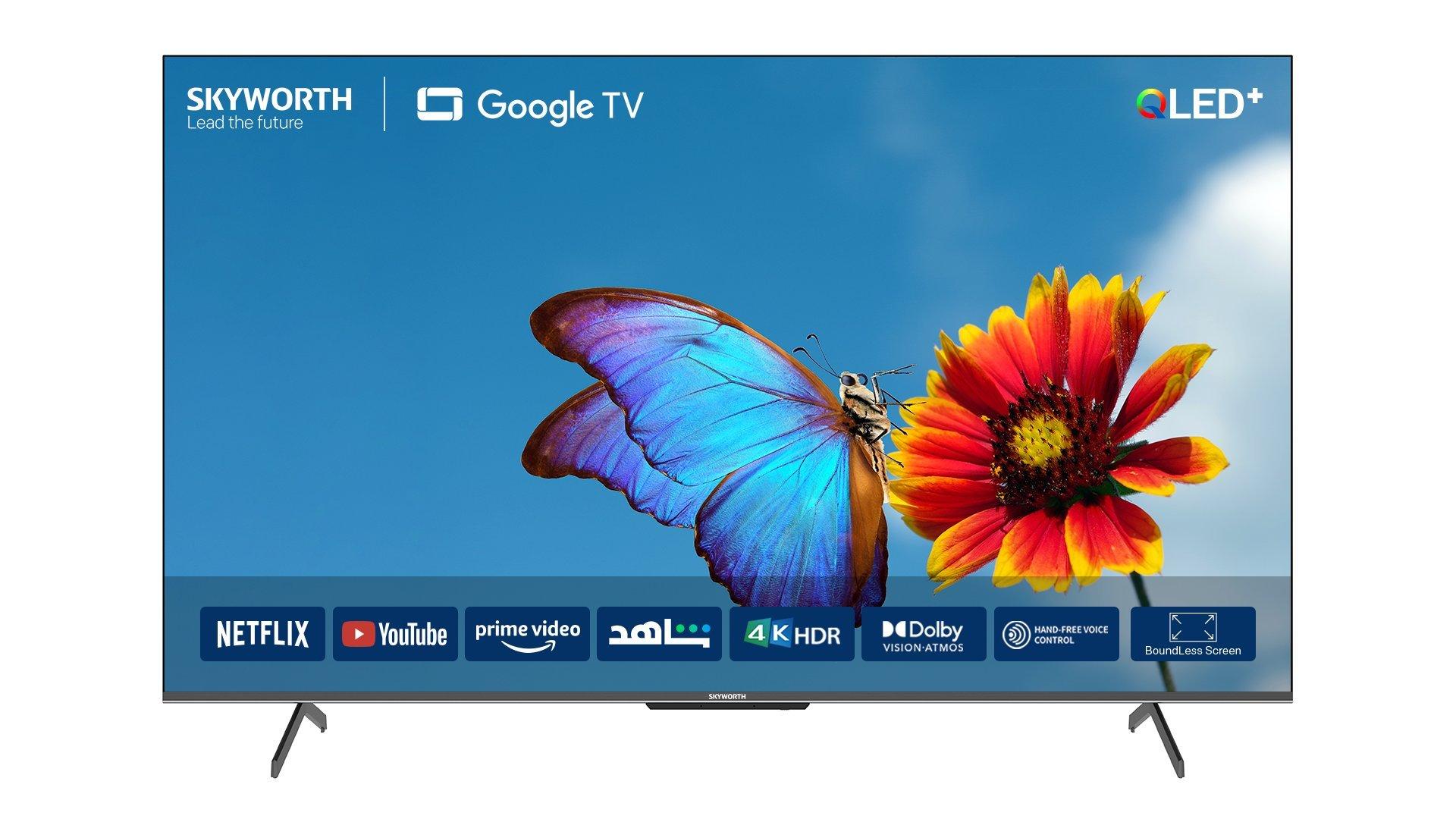 Smart TV QLED 55'' UHD 4K - Google TV, Google TV desde $0