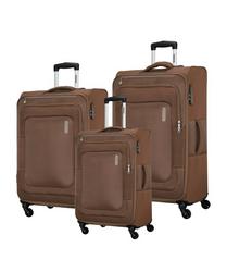 American Tourister Duncan Set of 3Pc Soft Luggage Trolley 20 25