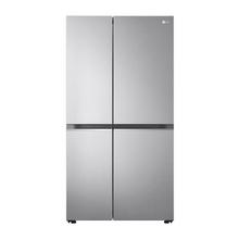 Buy LG Side By Side Refrigerator 18.5Cu.ft, Freezer 9.7Cu.ft, Smart Inverter, Platinum Silver in Saudi Arabia