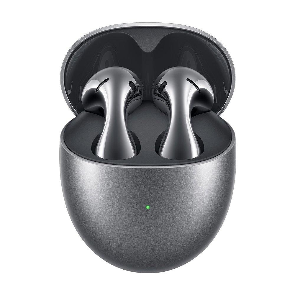 Huawei Free Buds 5 True Wireless Earbuds, ANC, Silver Frost - eXtra