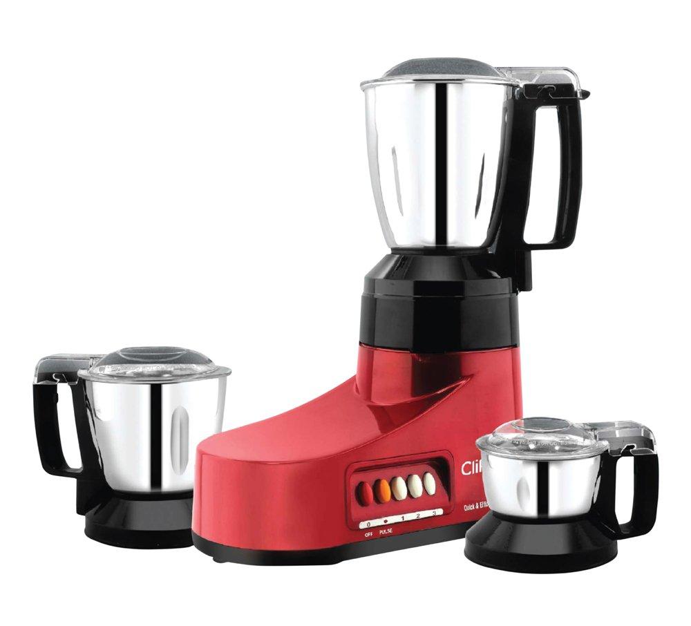 Clikon ,3 IN 1 Mixer Grinder , 800W , Black/Red eXtra Bahrain