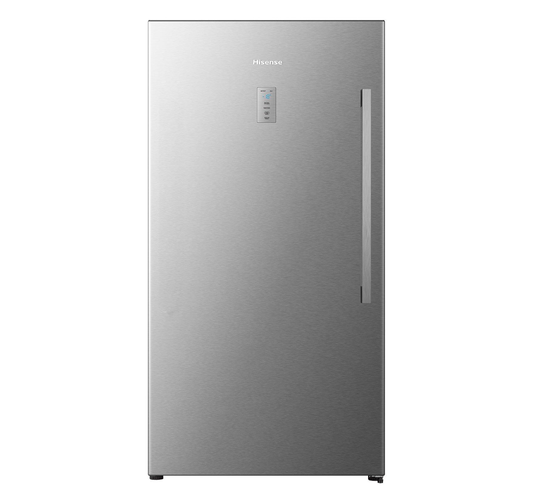 Buy Hisense , Upright Freezer, 476Ltr, Inverter Compressor,  Silver in Saudi Arabia