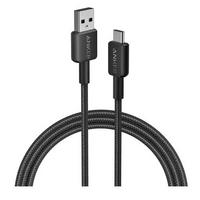 Anker 322 USB-A to USB-C Cable, 1.8 Mtrs, Black
