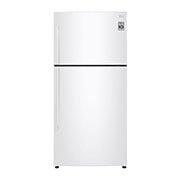 Buy LG Refrigerator 13.4Cu.ft, Freezer 4.6Cu.ft, Multi Air Flow,Inverter, White in Saudi Arabia