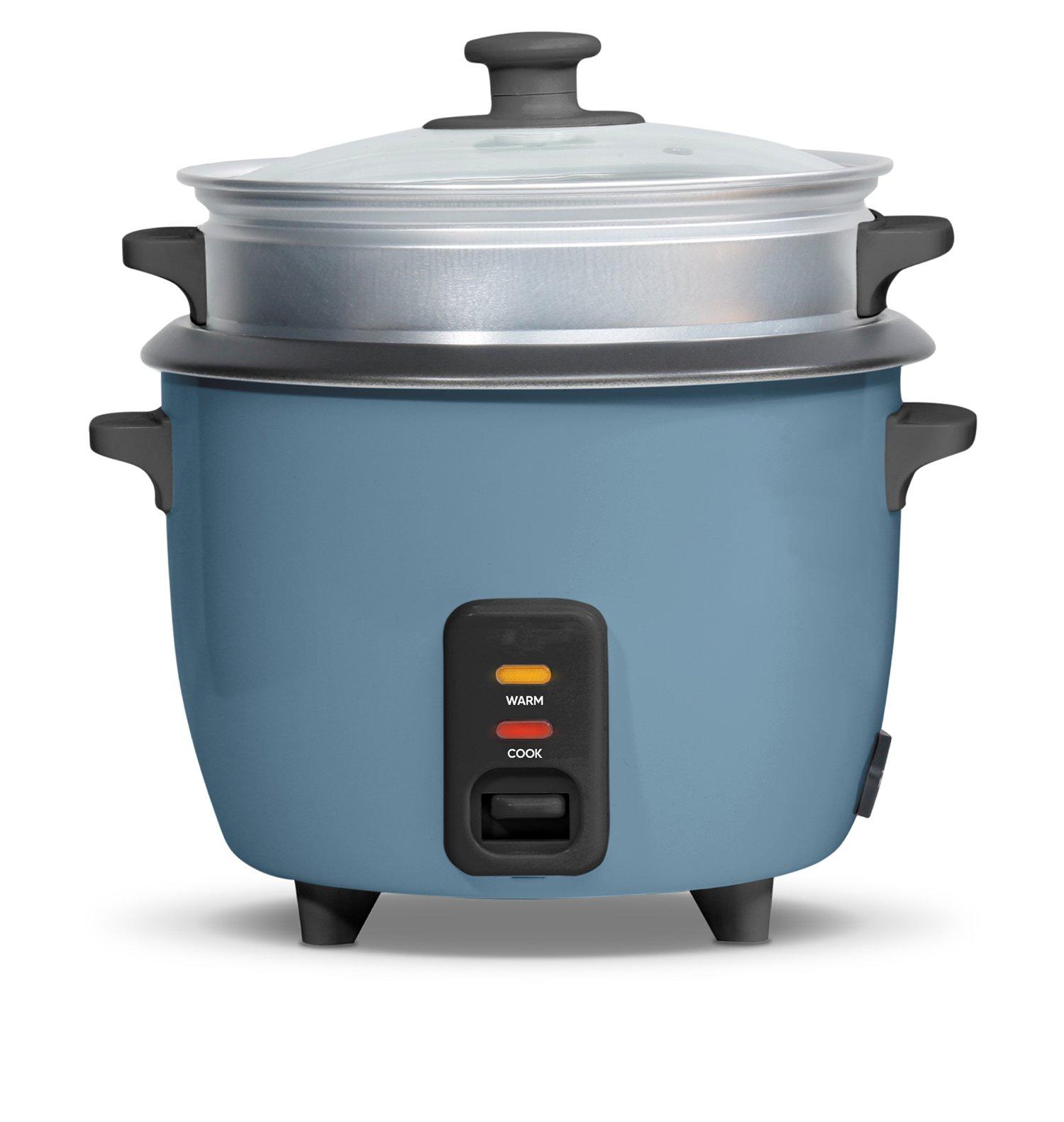 Clikon 2.8L Rice cooker 1000W with steamer Blue eXtra Bahrain