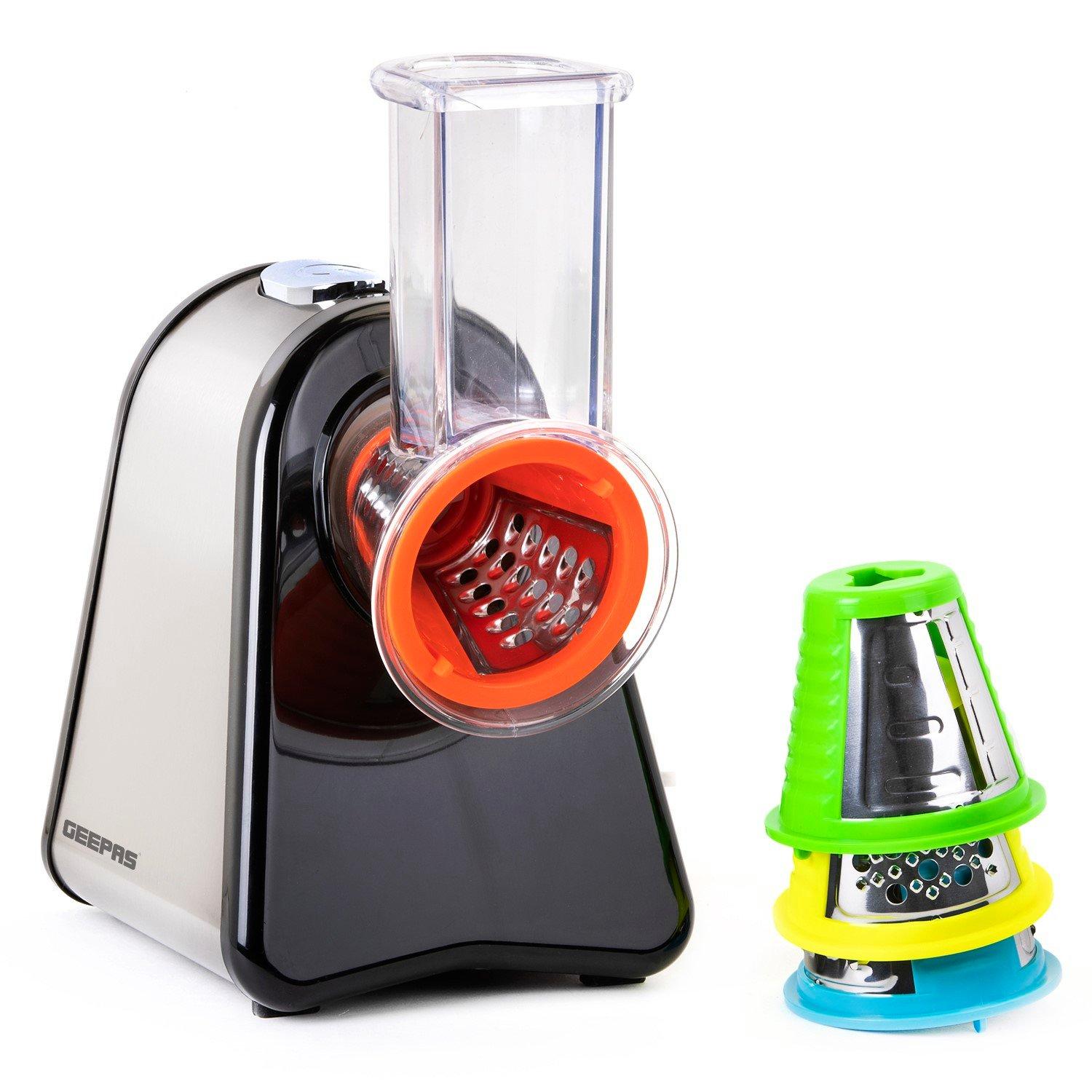 Geepas 4 in 1 Electric Salad Maker, 200W, Silver eXtra Bahrain