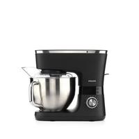 Philips Kitchen Machine with accessories, 5.5L Bowl, 1000W, Steel & Black