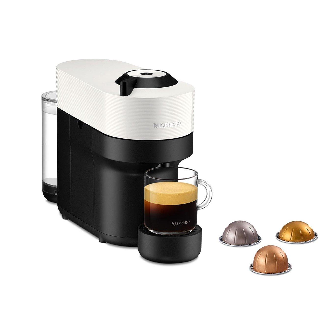 Nespresso Vertuo Pop Coffee Machine, White - eXtra