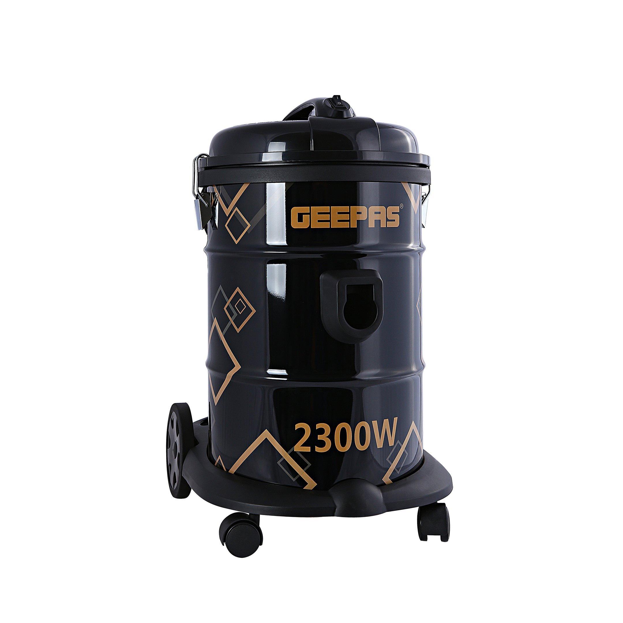 Geepas, Drum Vacuum Cleaner, 21 L, 2300W Black eXtra Bahrain