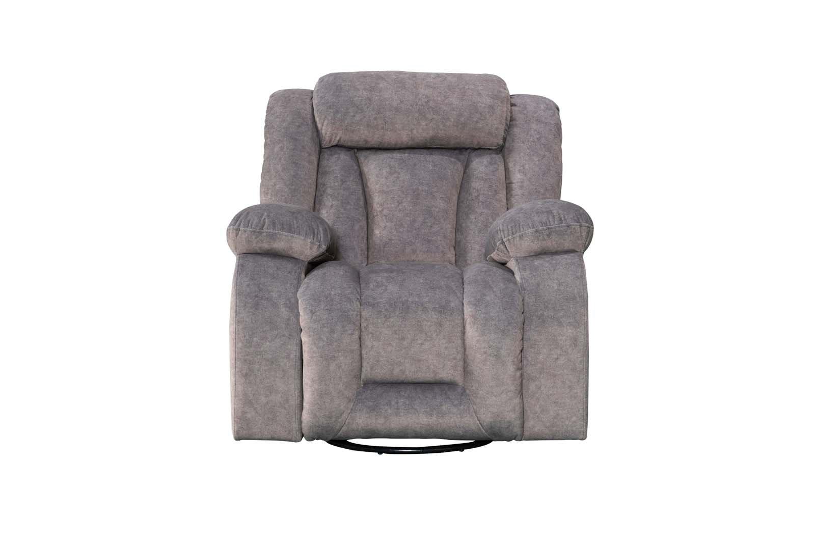 Buy Homez, Recliner Chair with Rocking and Swivel Function, Light Grey in Saudi Arabia