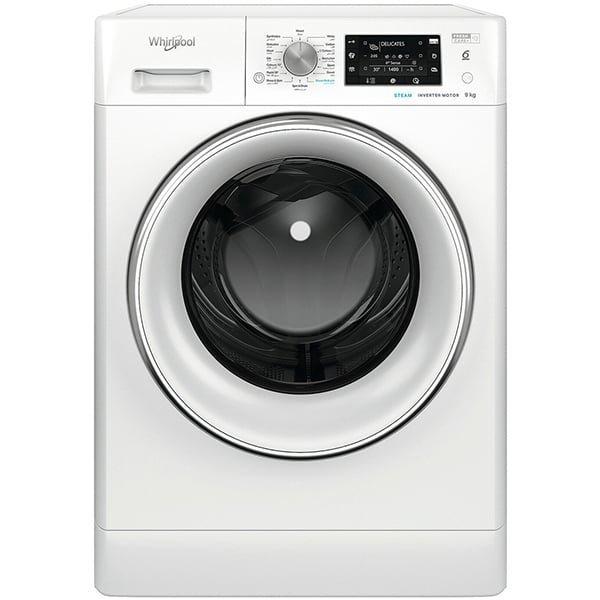 Whirlpool 9KG Front loading, washing machine white eXtra Bahrain