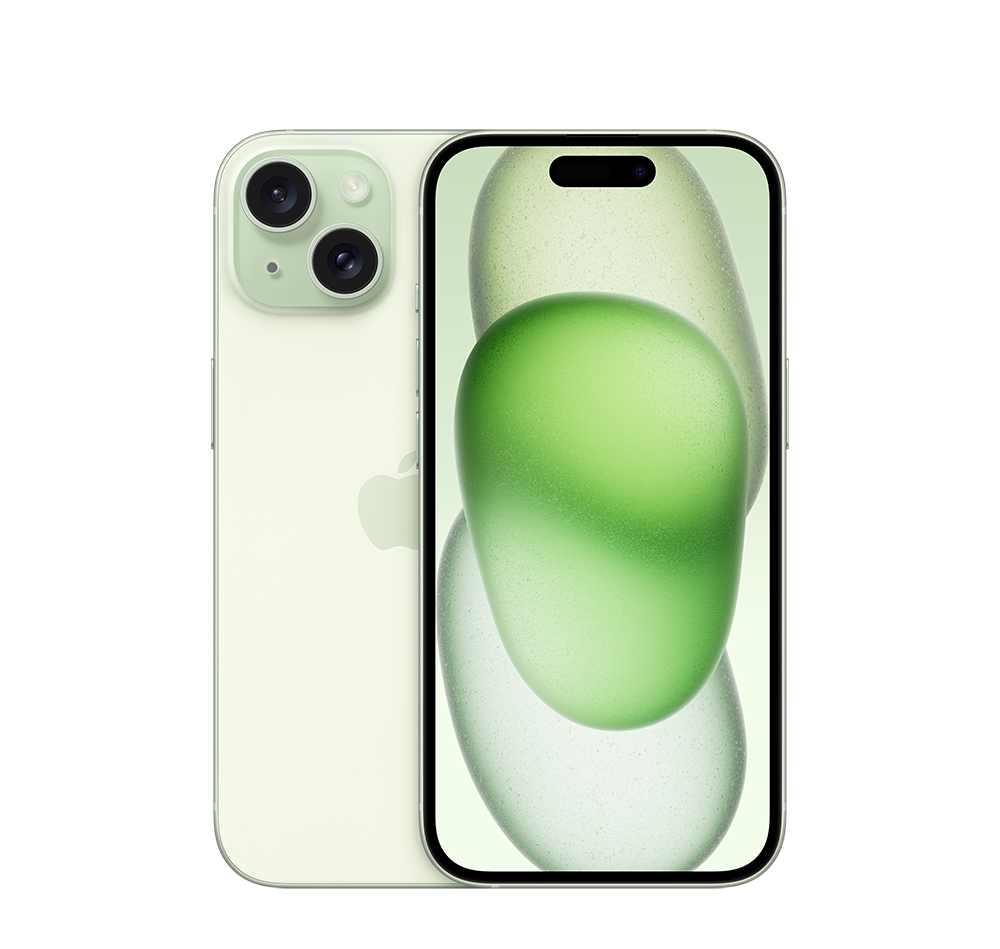 Buy Apple iPhone 15, 5G, 6.1 inch, 128GB, Green in Saudi Arabia