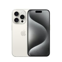 Apple iPhone 15 Pro, 5G, 6.1 inch, 256GB, White Titanium