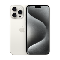 Apple iPhone 15 Pro Max, 5G, 6.7 inch, 256GB, White Titanium