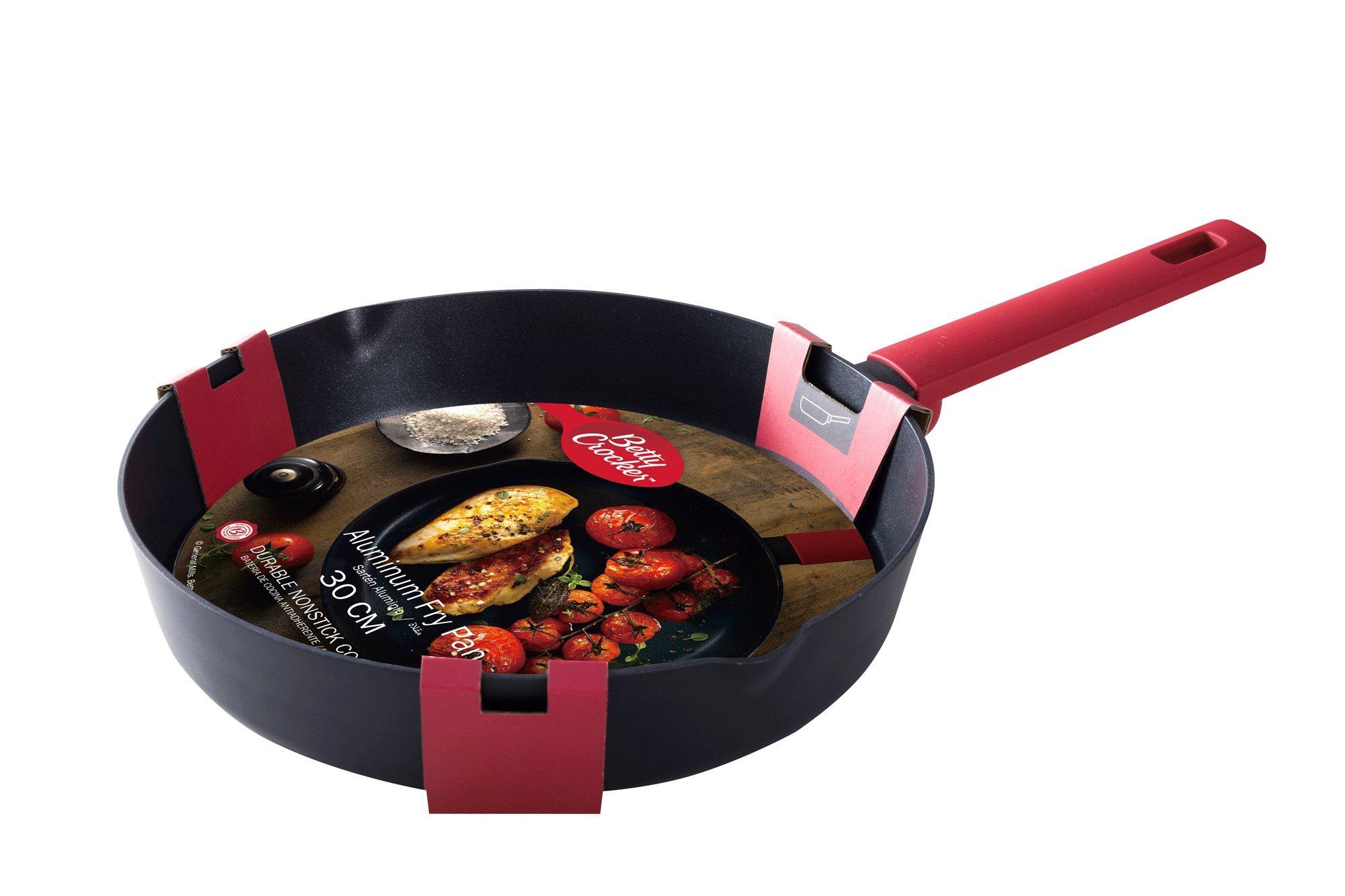 Betty Crocker Non-Stick Frying Pan,Black - EXtra