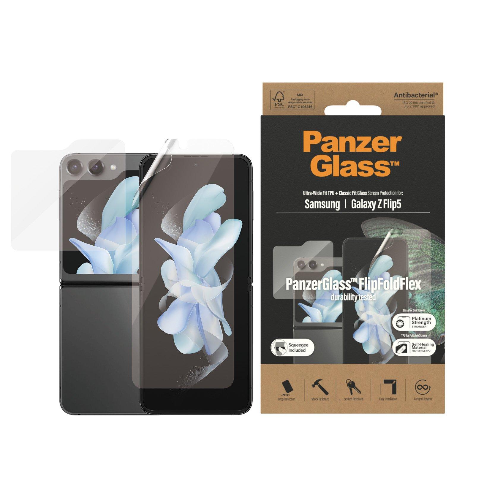PanzerGlass, Samsung Galaxy Z Flip 5 Case ,Clear - eXtra Saudi