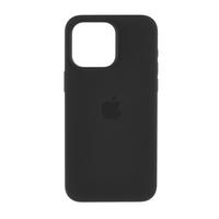 Apple iPhone 15 Pro Silicone Case with MagSafe,Black
